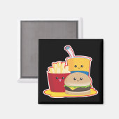 ファストフード マグネット (正面/裏面)