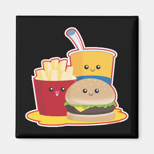 ファストフード マグネット (正面)