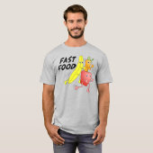ファストフード Tシャツ (正面フル)