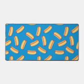 ファストフードHOT DOGSのパターン デスクマット (正面)