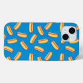ファストフードHOT DOGSのパターン Case-Mate iPhoneケース (裏面 (横))