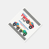 ファストモンスタートラック2nd誕生日 スタンダードカクテルナプキン (角)