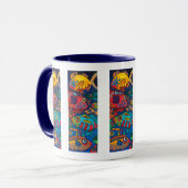 「ファストレーンの魚」飲料用マグカップ マグカップ (正面左)