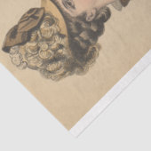 ファスビクトリアンズのレディースパリフランスのヴィンテージアド 薄葉紙 (詳細)