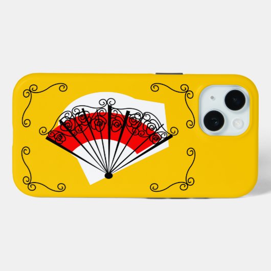 ファスペインのンのコーナーiPhoneケース水平 Case-Mate iPhoneケース (裏面 (横))