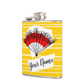 ファスペインのン名のフラグ フラスク (左)