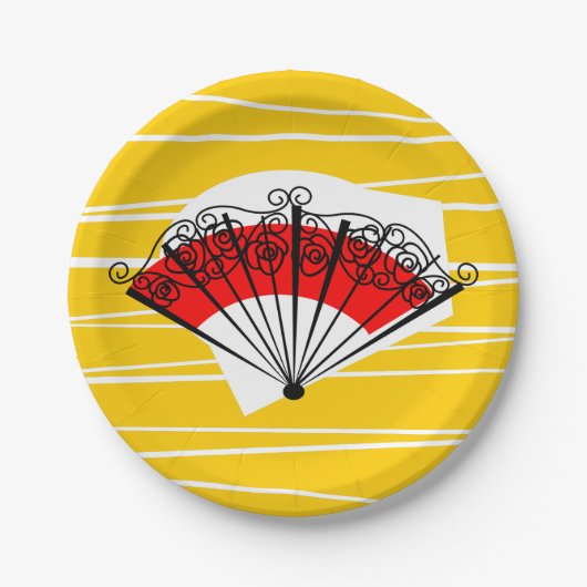 ファスペインのン紙プレート ペーパープレート (正面)