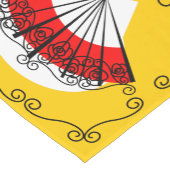 ファスペインのン縁どテーブルランナー14 X 72 ショートテーブルランナー (コーナー)