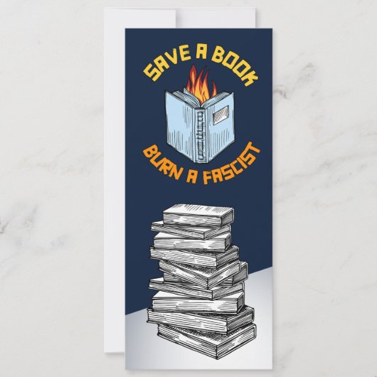 ファス救シストのブックマークに本を燃やす セーブザデート (正面)
