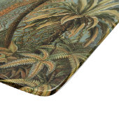 ファズパームツリーアンティークボタニカルファンドアート カッティングボード (角)