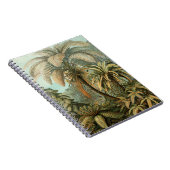 ファズパームツリーアンティークボタニカルファンドアート ノートブック (右側)