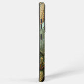 ファズパームツリーアンティークボタニカルファンドアート SAMSUNG GALAXYケース (右側面)