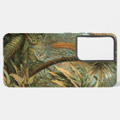 ファズパームツリーアンティークボタニカルファンドアート SAMSUNG GALAXYケース (左側面)