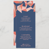 ファセットゲーモダンドジオメト結婚リのメニュー メニュー (正面/裏面)