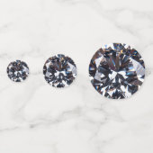 ファセットダイエレガントアモンドのイメージ コンフェッティ (正面)