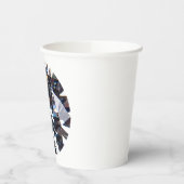 ファセットダイエレガントアモンド宝石イメージ 紙コップ (左)