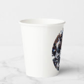 ファセットダイエレガントアモンド宝石イメージ 紙コップ (右)