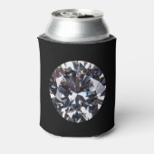 ファセットダイエレガントアモンド宝石イメージ 缶クーラー (缶裏面)