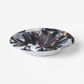 ファセットダエレガントイヤムジェムイメージ紙プレート ペーパーボウル (傾斜あり)