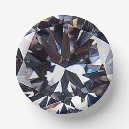 ファセットダエレガントイヤムジェムイメージ紙プレート ペーパーボウル