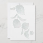 ファセットフォトフレームユーカリ離れスアラバスター 招待状 (裏面)