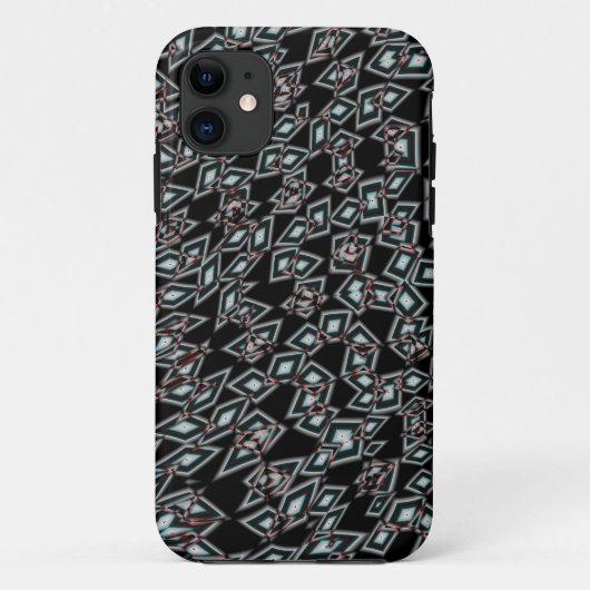 ファセット間ダイヤモンド Case-Mate iPhoneケース (裏面)
