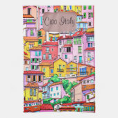 ファセ鮮やかーイタリアンド キッチンタオル (縦)