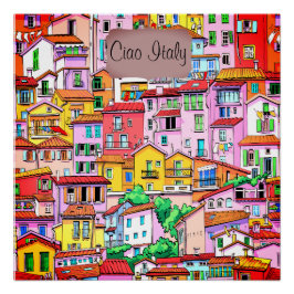 ファセ鮮やかーイタリアンド ポスター