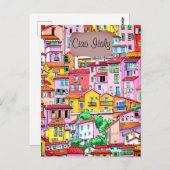 ファセ鮮やかーイタリアンド ポストカード (正面/裏面)