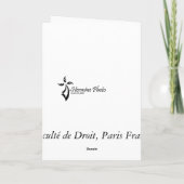 ファセ・ド・ドロイ・ファサーデ カード (裏面)