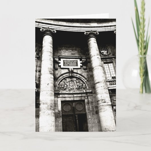 ファセ・ド・ドロイ・ファサーデ カード (正面)