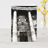 ファセ・ド・ドロイ・ファサーデ カード (黄色い花)