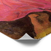 「ファチュルマ(憂鬱)」 - Paul Gauguinプリント ポスター (角)