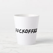 ファックコーヒー カフェラテマグ (正面)