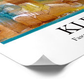 ファッサードブラウン – グリーンバイポール・クレー ポスター (角)