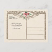 ファッシビクトリアンャルな母子休日 シーズンポストカード (裏面)