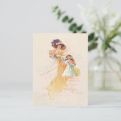 ファッシビクトリアンャルな母子休日 シーズンポストカード (スタンド正面)