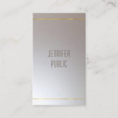 ファッシモダンャルデザインプロフェッショナルグラマー 名刺 (正面)