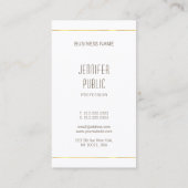 ファッシモダンャルデザインプロフェッショナルグラマー 名刺 (裏面)