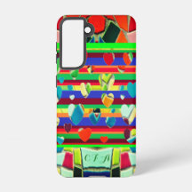 ファッショナブルおもしろいハートモザイクアート