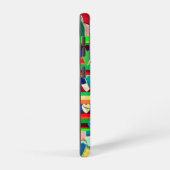 ファッショナブルおもしろいハートモザイクアート SAMSUNG GALAXYケース (右側面)