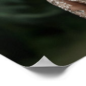 ファッショナブルなオートクチュール服 ポスター (角)