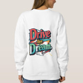 ファッショナブルなスウェットカスタマイズシャツ スウェットシャツ (裏面)