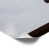 ファッショナブルなドストライプのレス ポスター (コーナー)