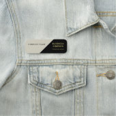 ファッショナブルなブラックとベージュのベージュ色お洒落:とモダン 名札 (インサイチュ)