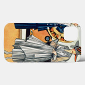 ファッショナブルな女性 Case-Mate iPhoneケース (裏面 (横))