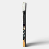 ファッショナブルな女性 Case-Mate iPhoneケース (裏面 / 左)