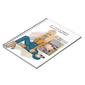 ファッショナブルな自撮り女の子フォトノートブックを追加 ノートブック (左側)