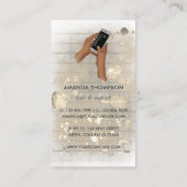 ファッショナブルな自撮り娘 名刺 (裏面)