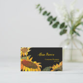 ファッショナブルひまわりプロフェッショナル 名刺 (スタンド正面)